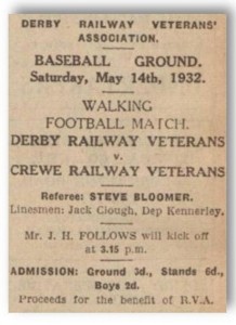 The First ever Walking Football Game?