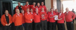 Winners of the Worlds first ever International Walking Football Tournament